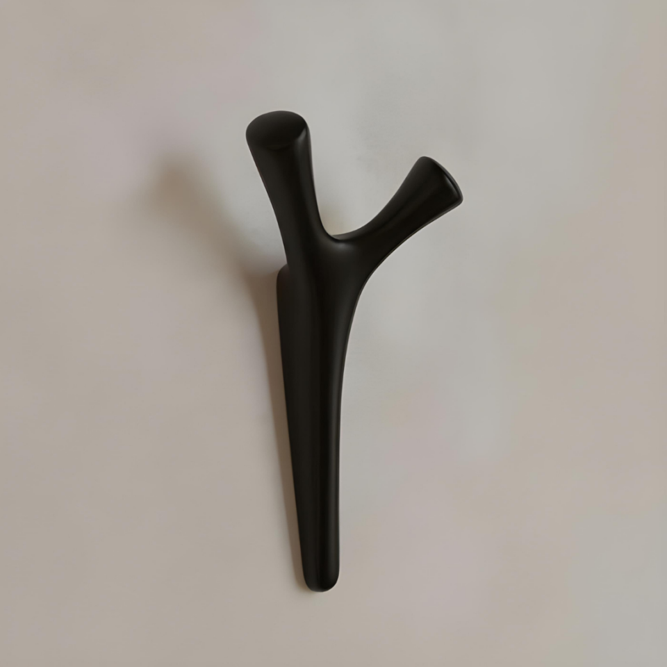 System 77 mm Siyah Renk Portmanto Askılığı (AS2070 0077 AL6)