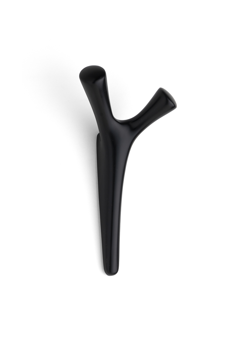 System 77 mm Siyah Renk Portmanto Askılığı (AS2070 0077 AL6)