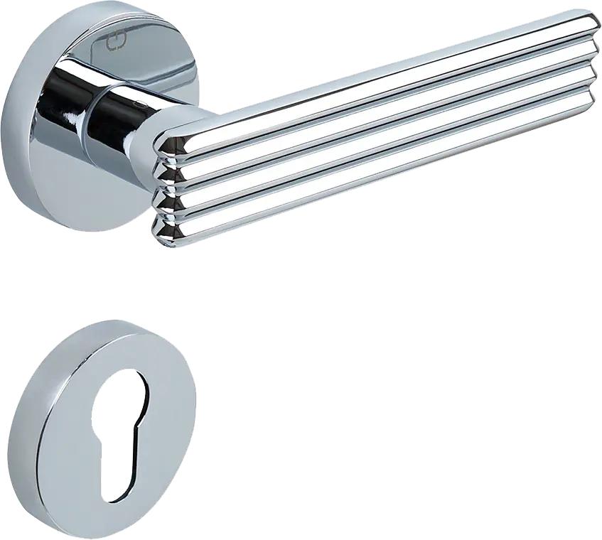 Çebi A584 Leco Kapı Kolu MP02 (Parlak Krom) - Yale