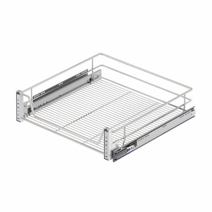 Kapağa Monte Teleskopik Raylı Çekmece 500 mm