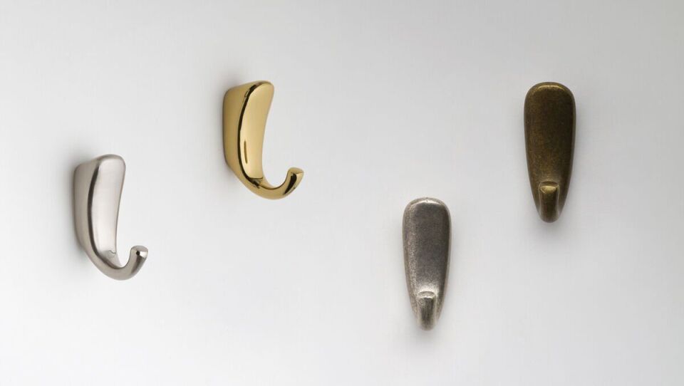 System 24 mm Nikel Saten Renk Portmanto Askılığı (AS2085 0024 NB)