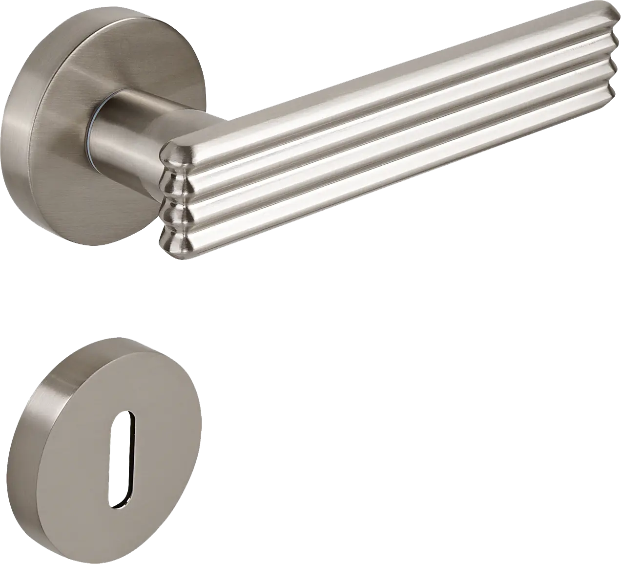 Çebi A584 Leco Kapı Kolu MP08 ( Parlak Fırçalanmış Inox) - Oda