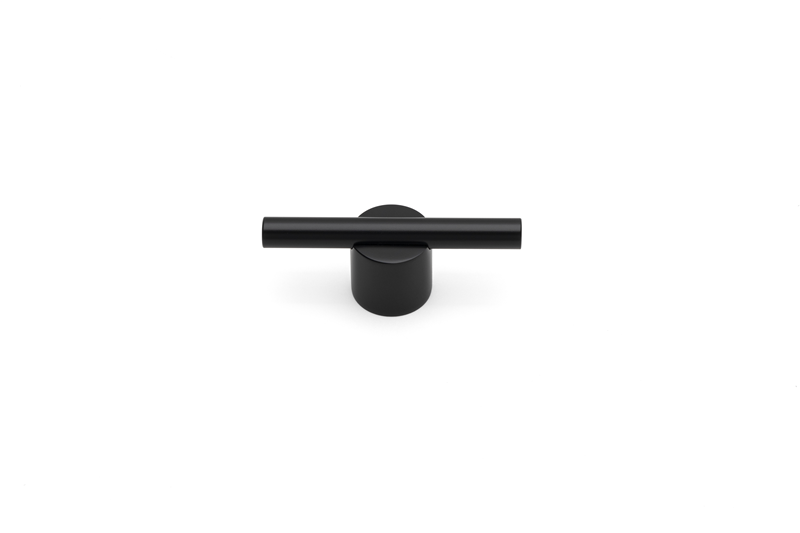 System 16 mm Siyah Renk Çift Delikli Kulp (SY7415 0016 AL6-AL6)