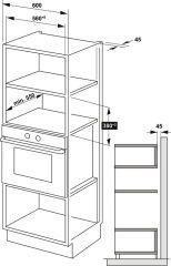 Mikrodalga Fırın, LUCE, 60cm, Izgara Fonksiyonlu, 20 Litre