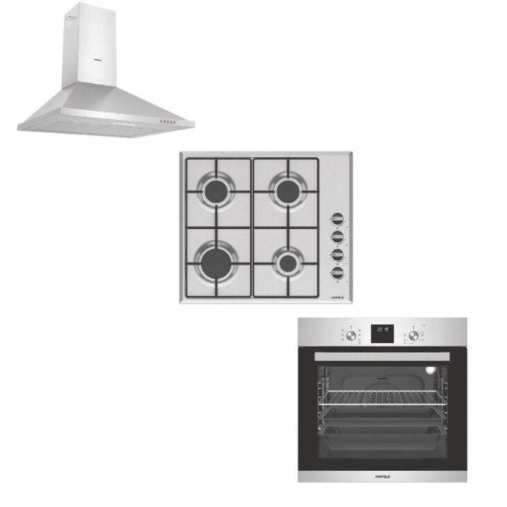 Ankastre Set, SET 3 Fırın Ocak Davlumbaz Seti