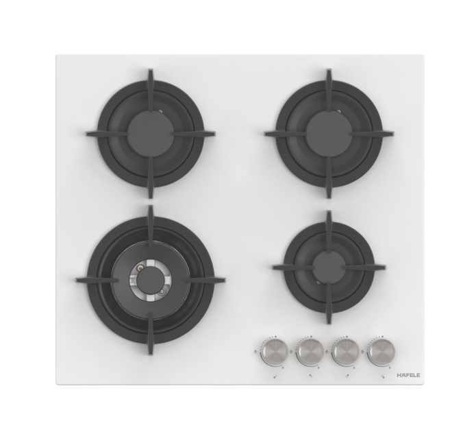 Häfele Orion II 60 cm Cam Ocak | 4 Gözlü Gazlı & Döküm Izgaralı