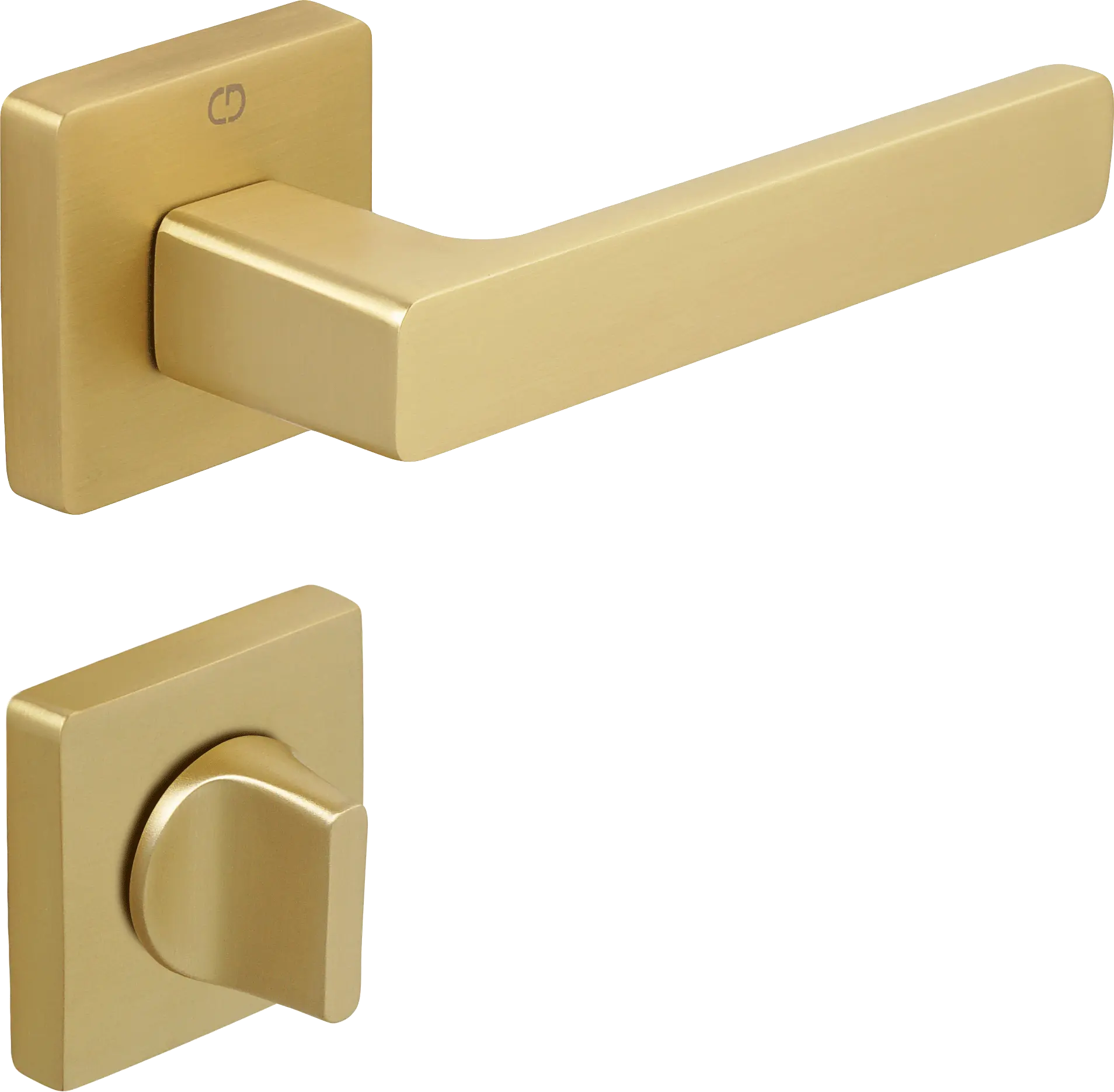 Çebi A5105 Leta Kapı Kolu PC35 (Mat Pirinç) - WC