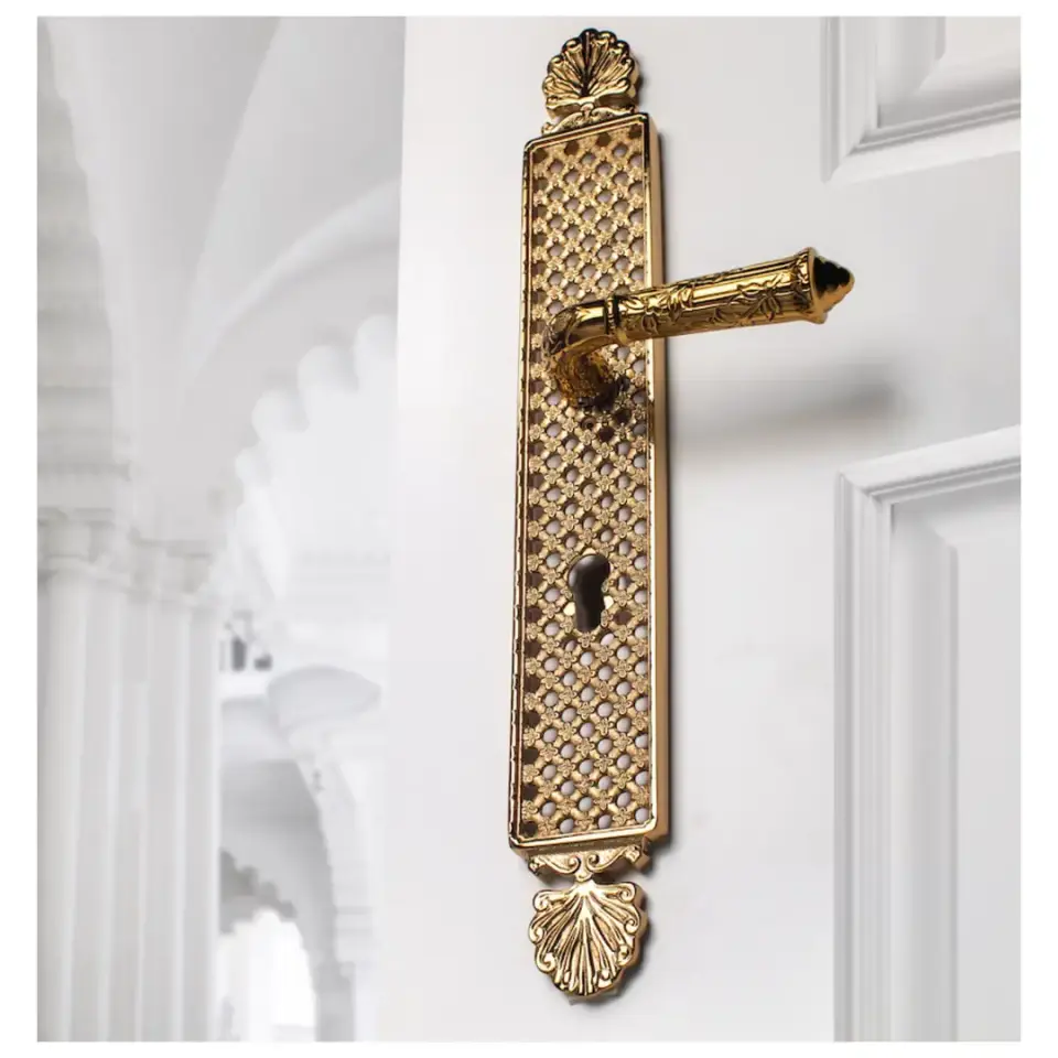 Vista D’oro Palace Serisi Aynalı Kapı Kolu Altın Renk