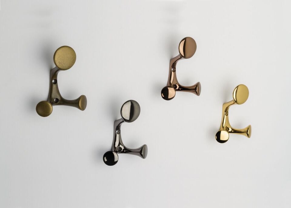 System 88 mm Gold Renk Portmanto Askılığı (AS2030 0088 GL)