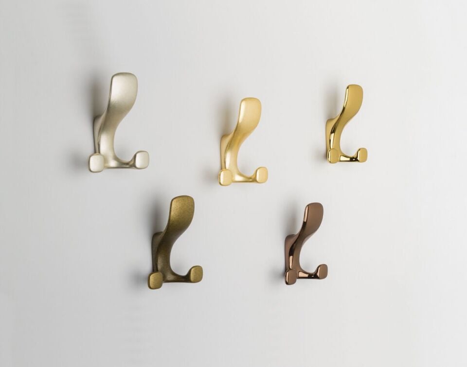 System 80 mm Krom Renk Portmanto Askılığı (AS2010 0080 CR)