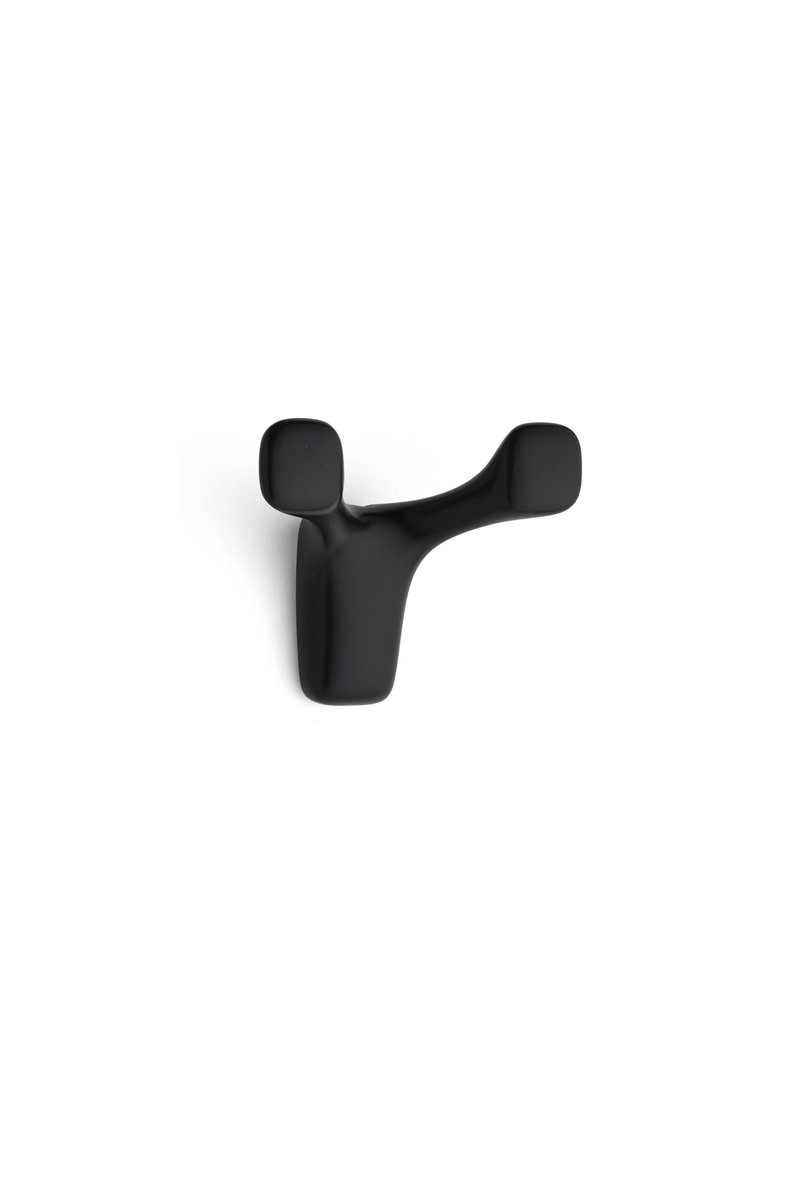 System 80 mm Siyah Renk Portmanto Askılığı (AS2005 0080 AL6)