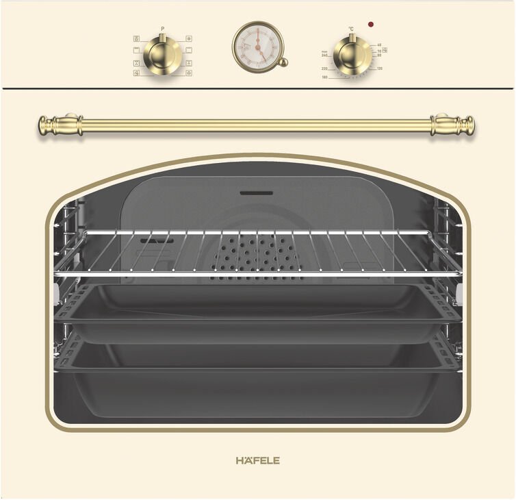 Ankastre Fırın, VINTAGE, 60 cm, 8 Programlı, 60 Litre