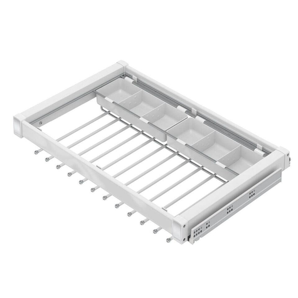 Gizli Raylı Alüminyum Fonksiyonel Pantolonluk 700 mm