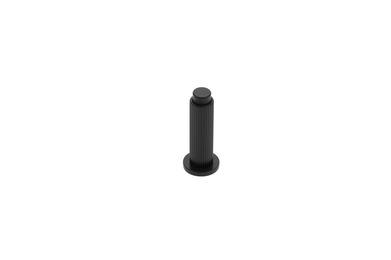 System 1018 Duvara Monte Kapı Stoperi Vidalı 32 mm Siyah (DS1018 0032 AL6-AL6-P6)