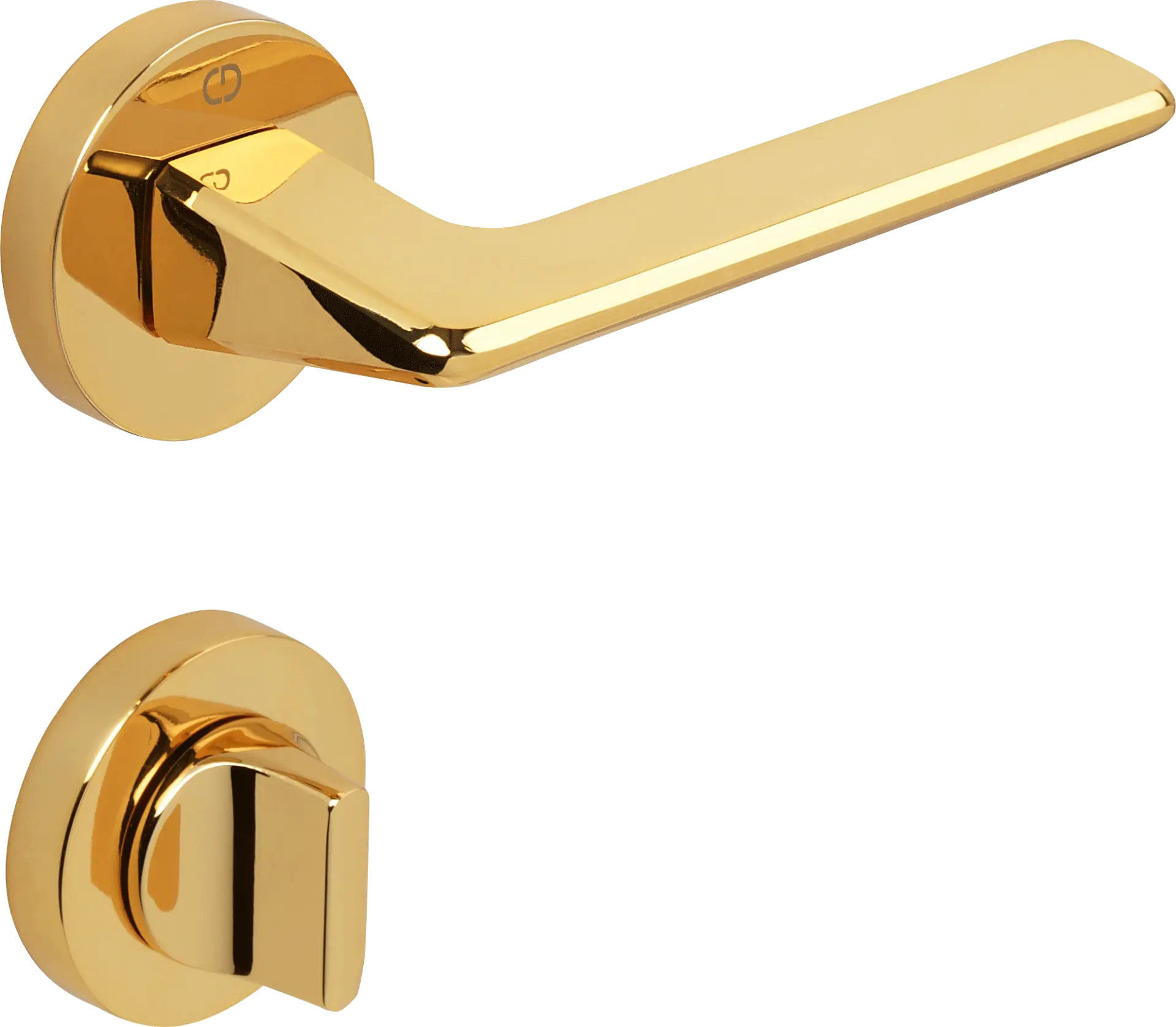 Çebi A5107 Vera Kapı Kolu MP11 (Parlak Altın) - WC