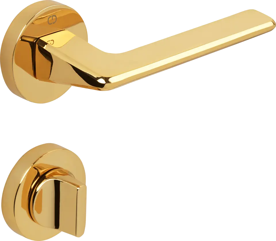 Çebi A5107 Vera Kapı Kolu MP11 (Parlak Altın) - WC