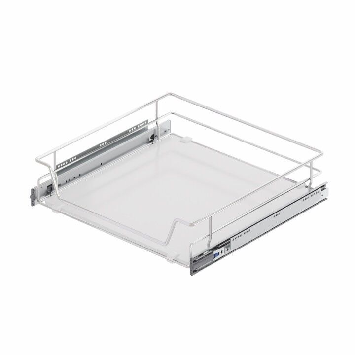 Ahşap Tablalı Bağımsız Teleskopik Raylı Çekmece 450 mm