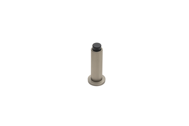 System 1018 Duvara Monte Kapı Stoperi Vidalı 32 mm Saten - Siyah (DS1018 0032 NB-NB-P6)