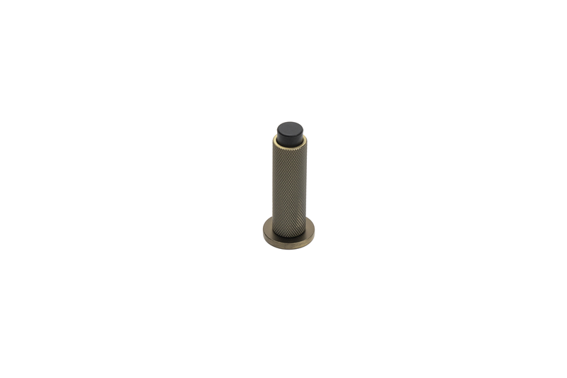System 1019 Duvara Monte Kapı Stoperi Vidalı 32 mm Antik - Siyah (DS1019 0032 ABM-ABM-P6)
