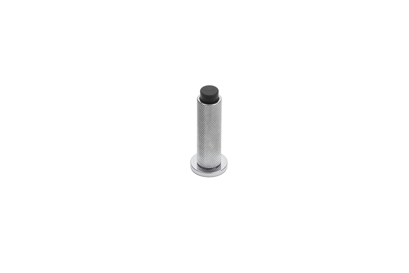 System 1019 Duvara Monte Kapı Stoperi Vidalı 32 mm Krom - Siyah (DS1019 0032 CR-CR-P6)