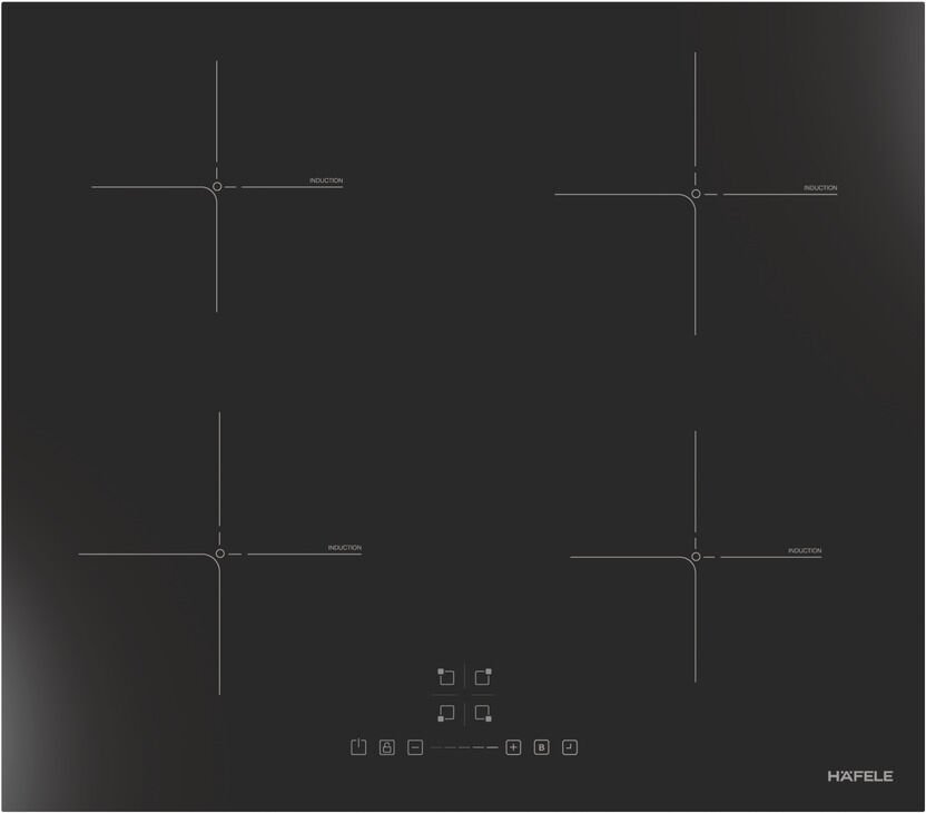 Ankastre Ocak, OPUS, 60 cm, 4 Gözlü, Elektrikli, İndüksiyonlu