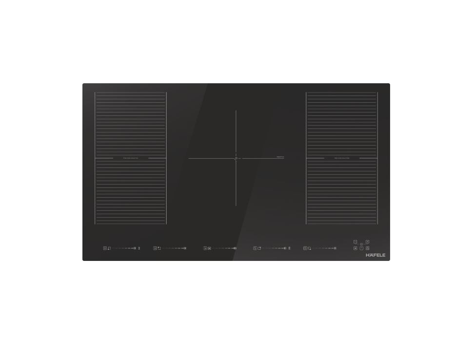 Ankastre Ocak, OPUS, 90 cm, 5 Gözlü, Elektrikli, İndüksiyonlu, Flex Gözlü