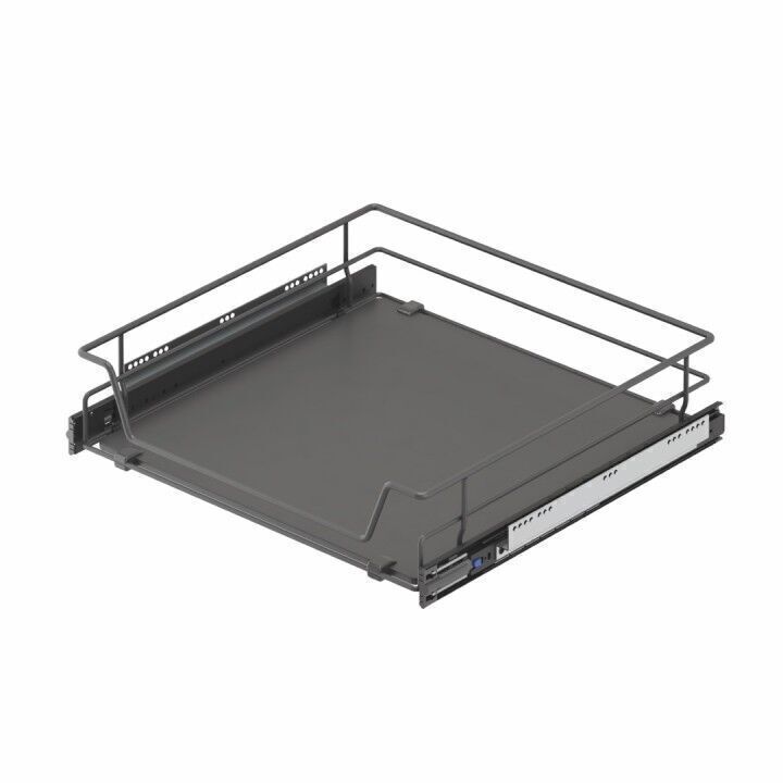 Ahşap Tablalı Bağımsız Teleskopik Raylı Çekmece 800 mm