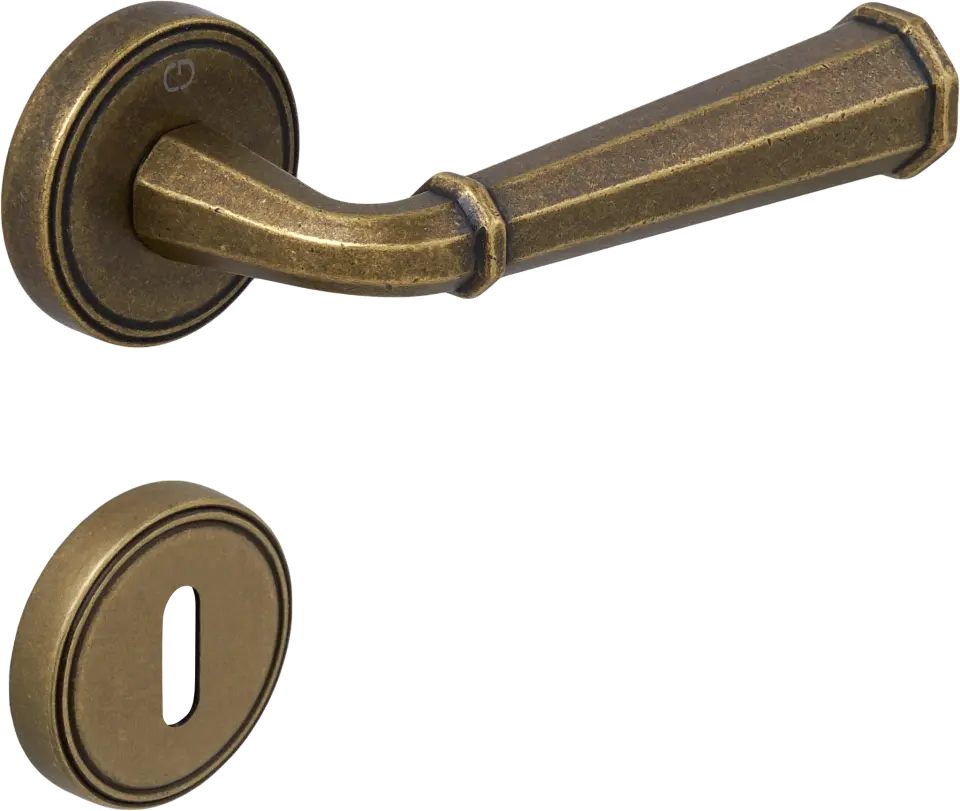 Çebi A568 Gena Kapı Kolu MP10 (Antik Pirinç) - Oda