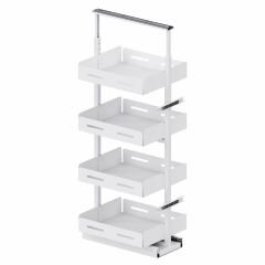 Unique Box Gizli Raylı Frenli Kiler 1250-1400 mm | 300 mm Kapak Uyumlu