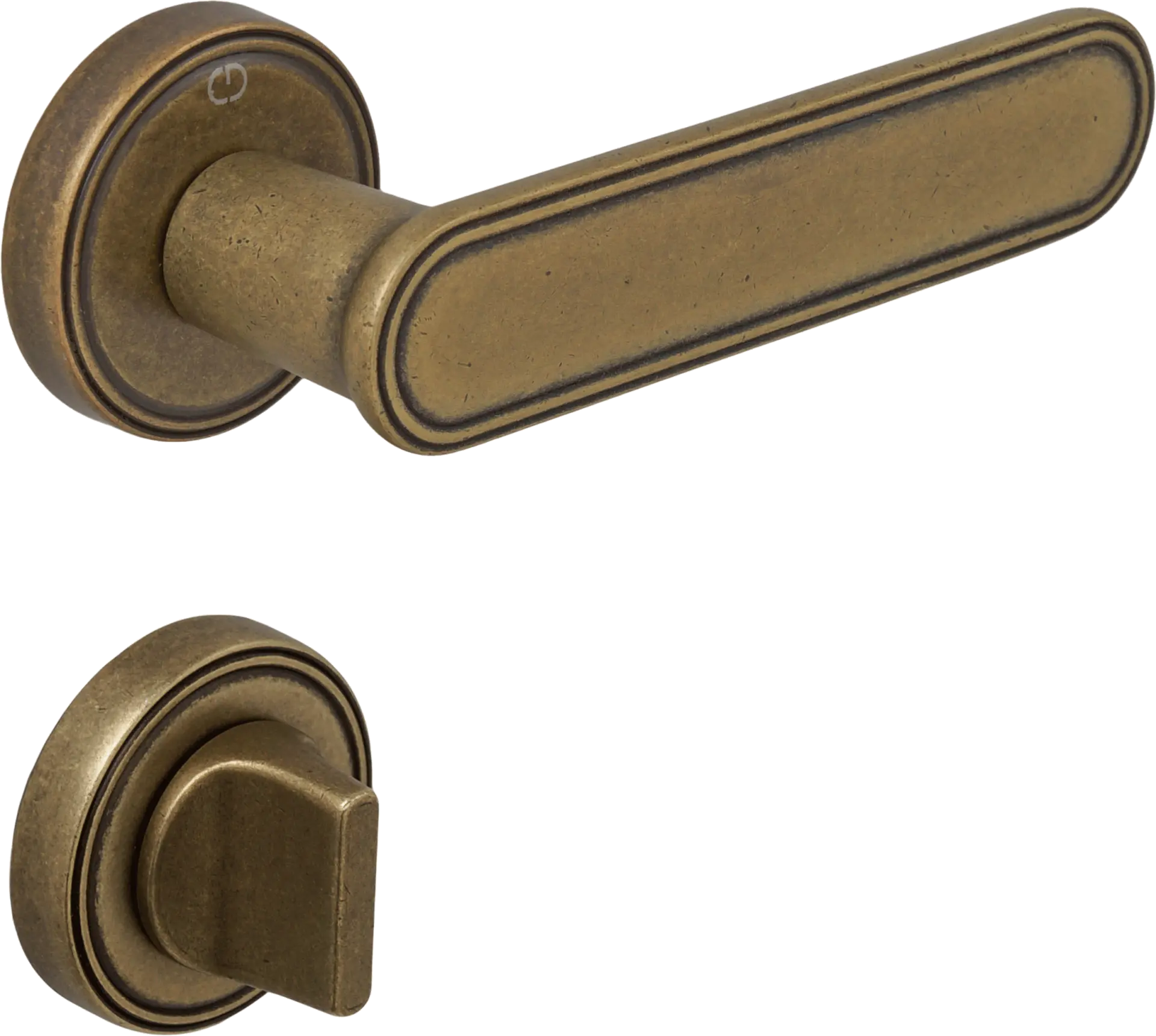 Çebi A579 Kaf Kapı Kolu MP10 (Antik Pirinç) - WC